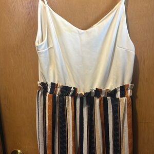 Wide leg pant suit romper